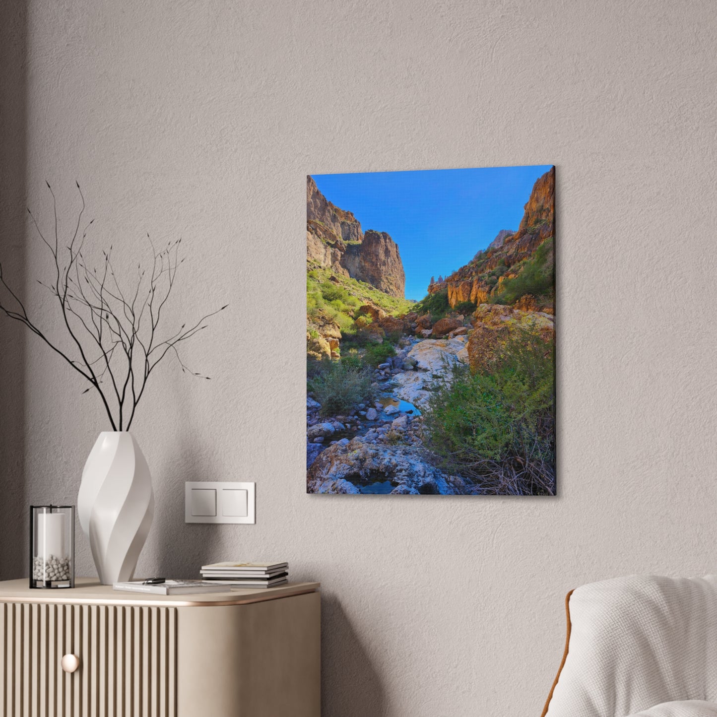 A View Down Crucifix Canyon (#2); Arizona Photography, Wall Art, Natural Landscape Home Decor for Hikers and Nature Lovers!