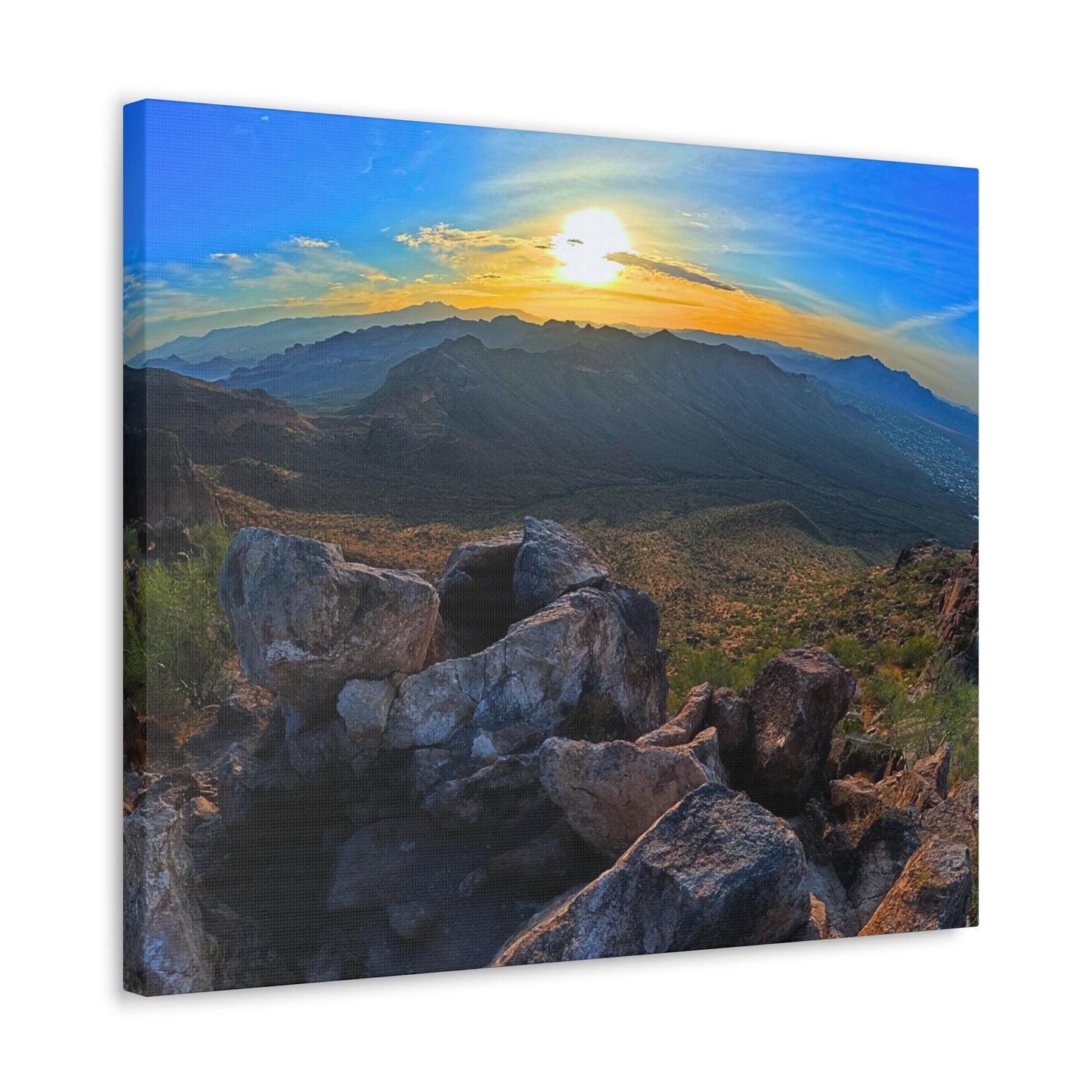 Canvas Gallery Wrap: Original Desert Wall Art, Landscape Photography, Home Decor for Hikers and Nature Lovers, Scenic Outdoor Views