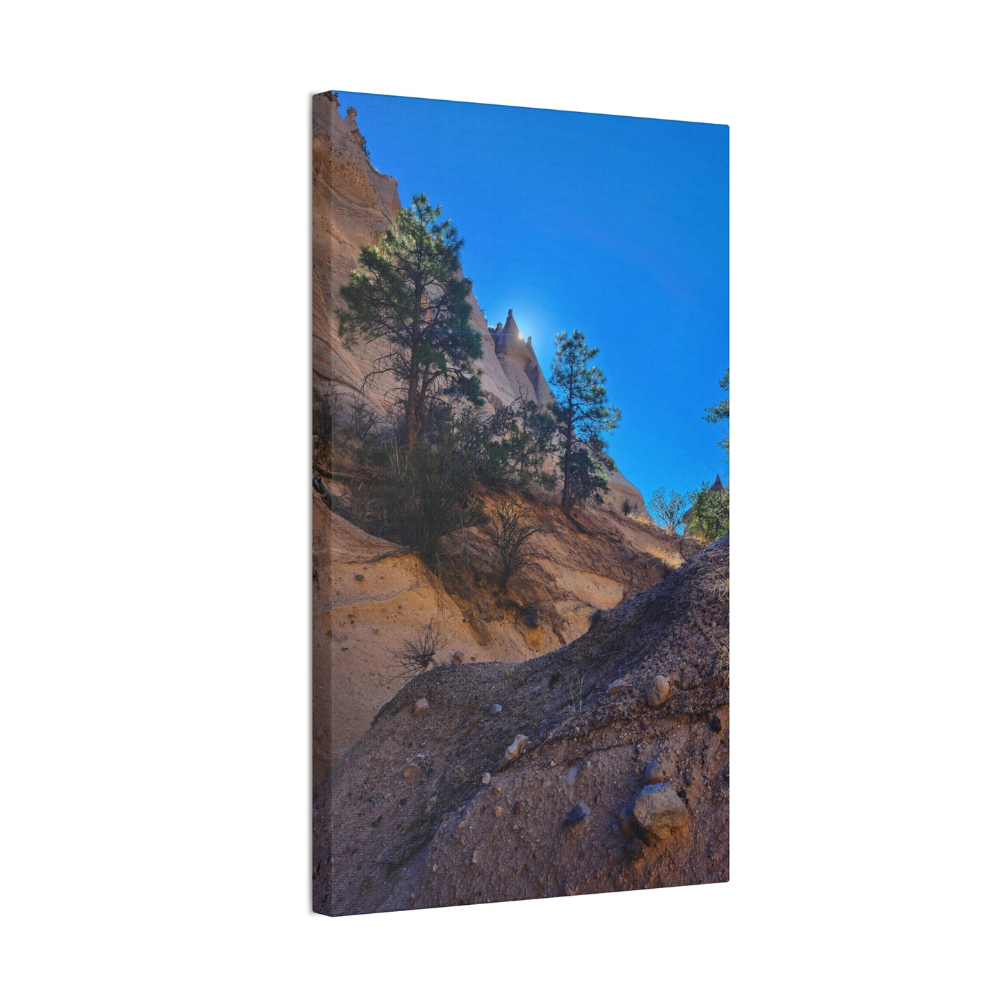 Sunrise over Tent Rocks National Park: Canvas Print