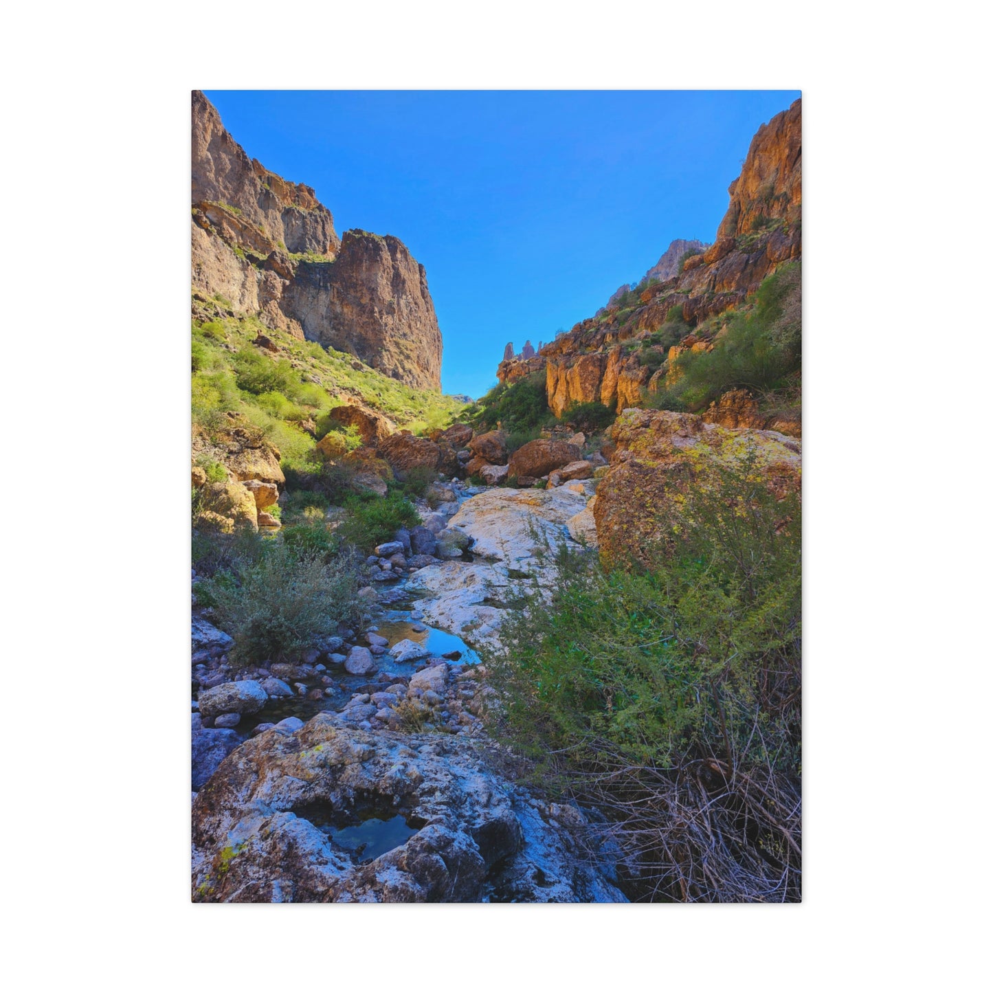 A View Down Crucifix Canyon (#2); Arizona Photography, Wall Art, Natural Landscape Home Decor for Hikers and Nature Lovers!