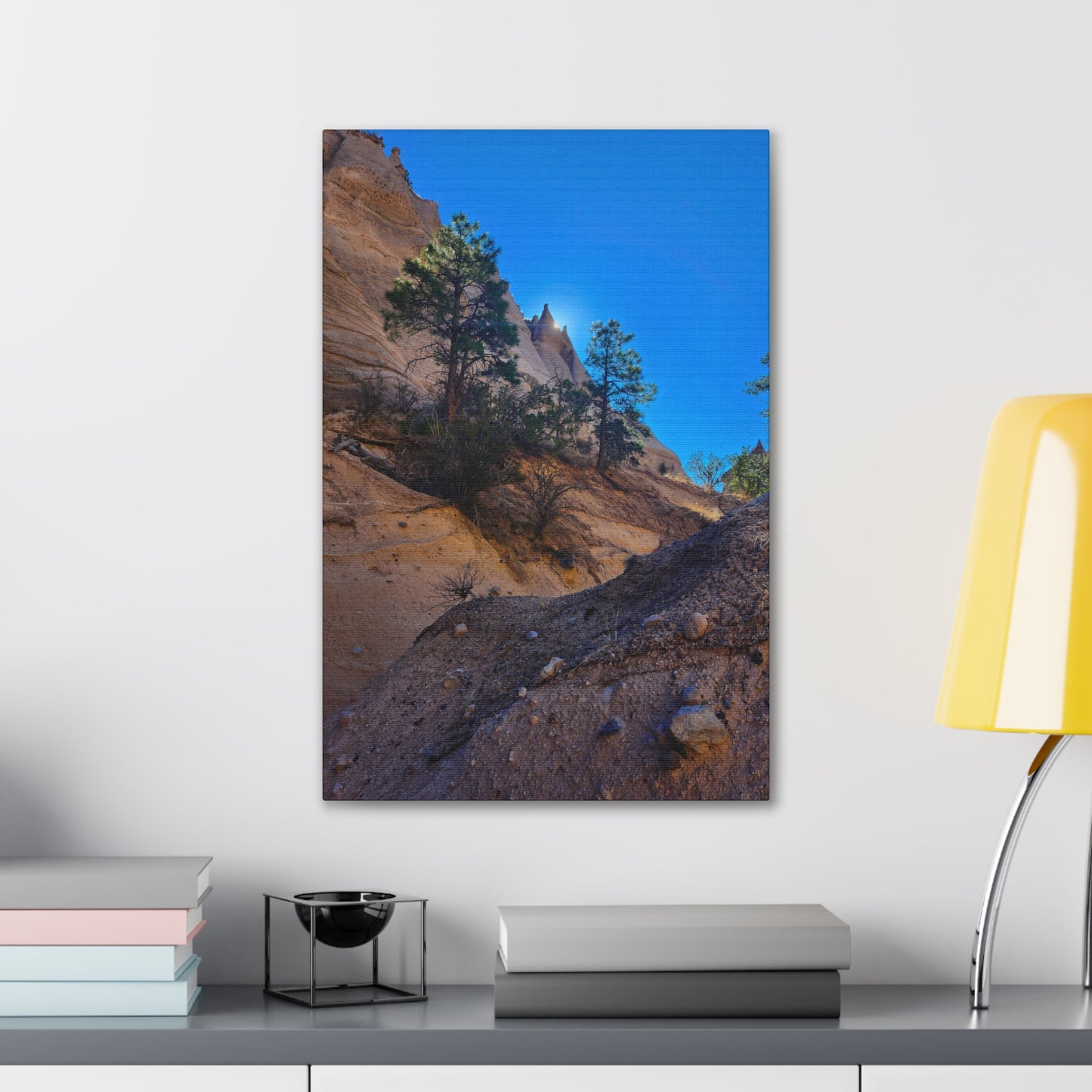 Sunrise over Tent Rocks National Park: Canvas Print