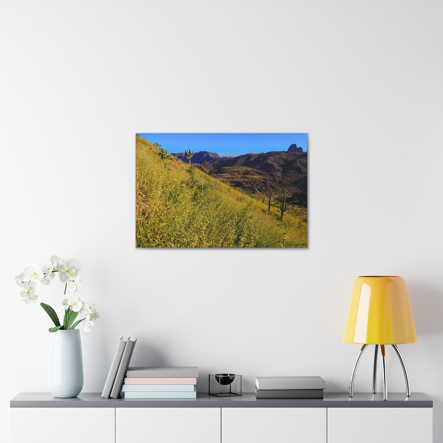 Canvas Gallery Wrap: Three Sisters Summit; Arizona Photography, Wall Art, Natural Landscape Home Decor for Hikers and Nature Lovers!