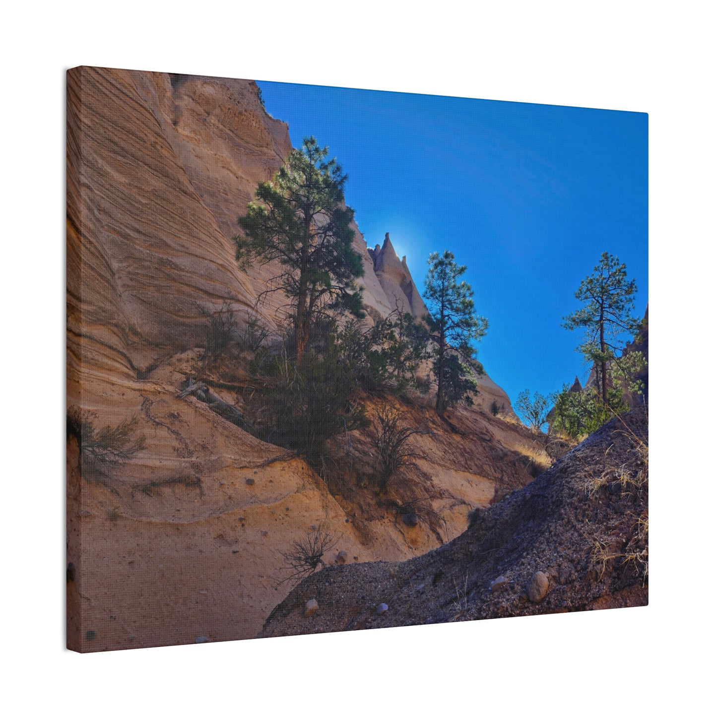 Sunrise over Tent Rocks National Park (Full): Canvas Print