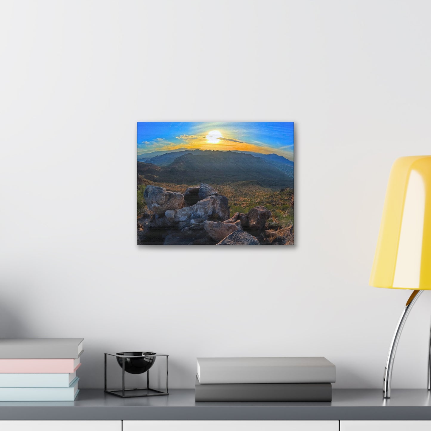 Canvas Gallery Wrap: Original Desert Wall Art, Landscape Photography, Home Decor for Hikers and Nature Lovers, Scenic Outdoor Views