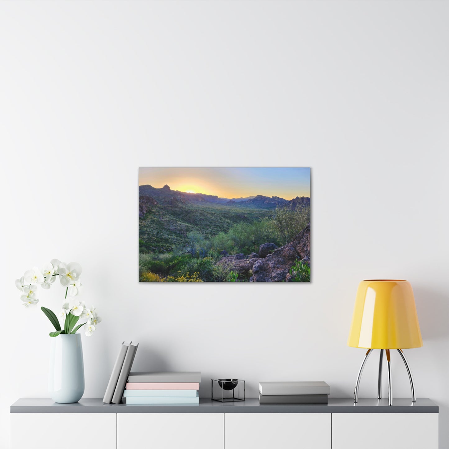 Sunrise #2 in The Superstition Mountains; Arizona Photography, Wall Art, Natural Landscape Home Decor for Hikers and Nature Lovers!