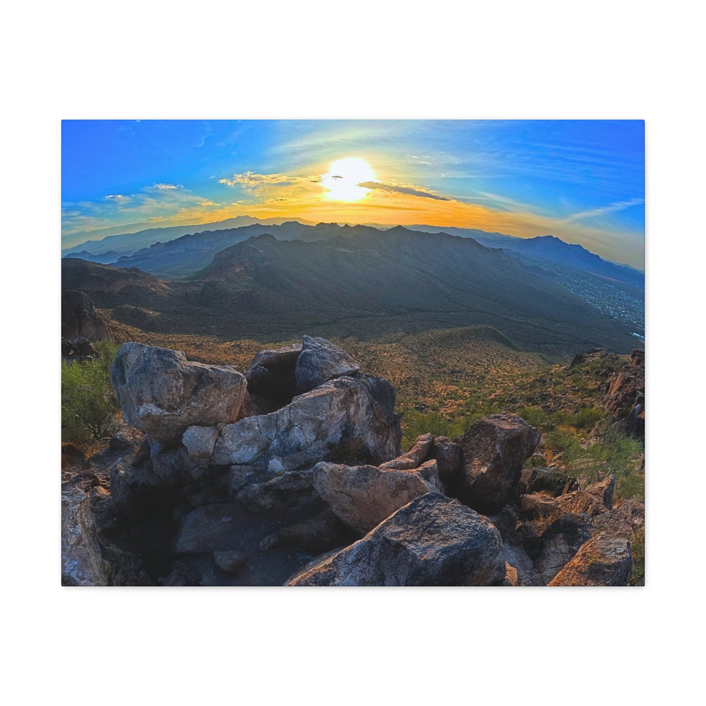 Canvas Gallery Wrap: Original Desert Wall Art, Landscape Photography, Home Decor for Hikers and Nature Lovers, Scenic Outdoor Views